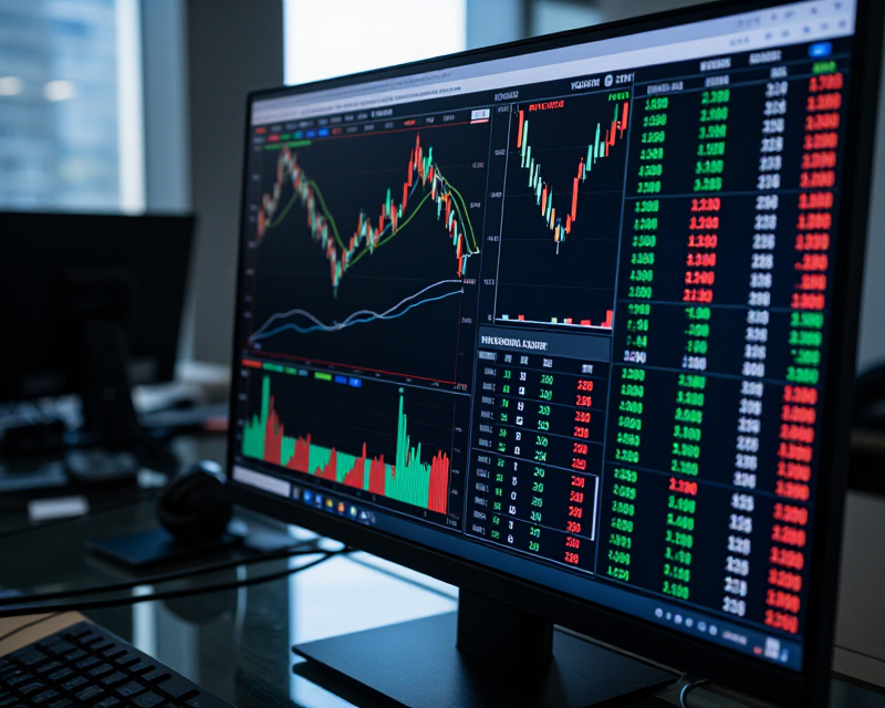 Financial Market Data Visualization