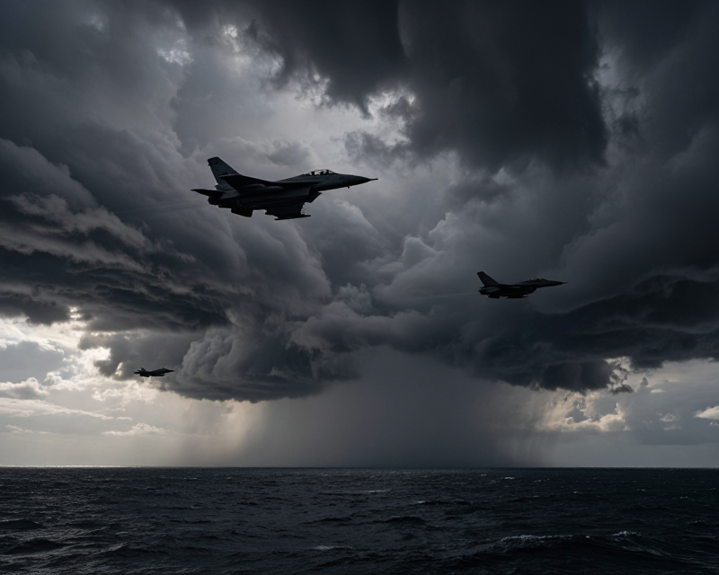 Military aircraft tension