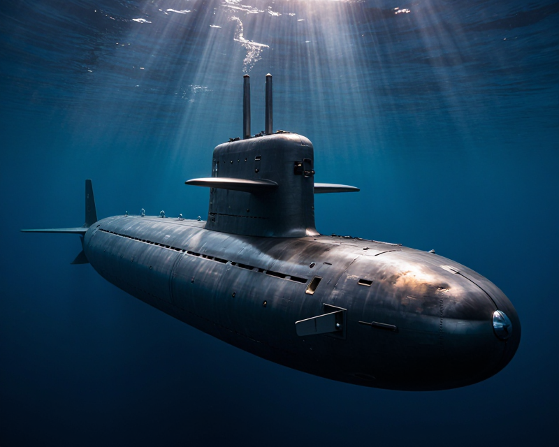 Nuclear Submarine Undersea