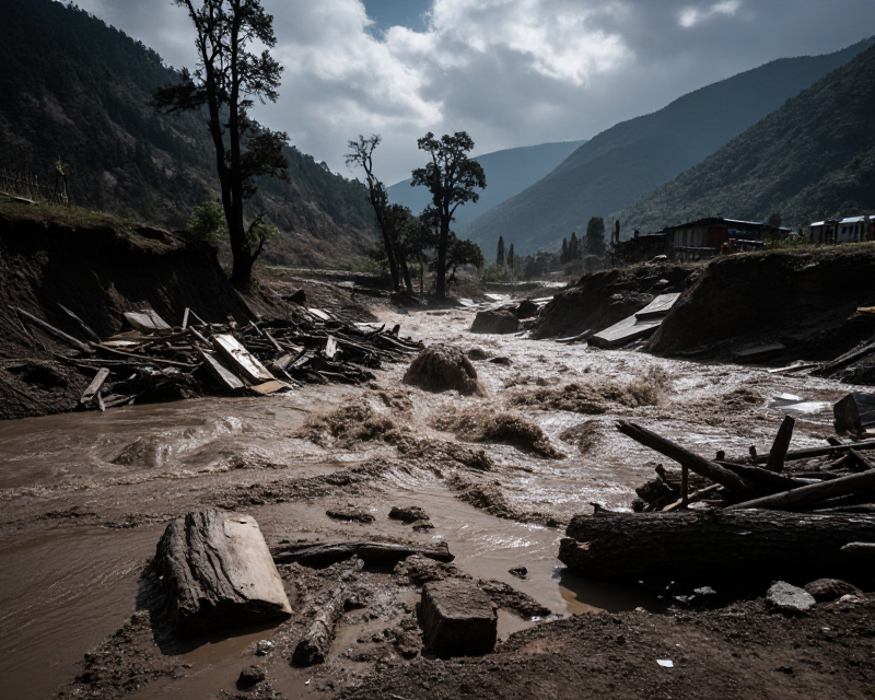 Aftermath of Nepal Floods