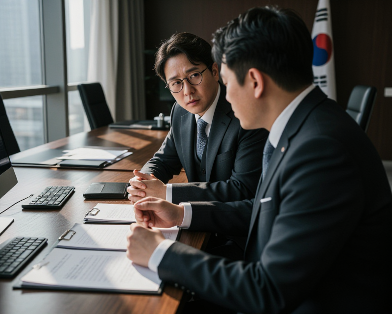 Diplomatic Meeting Symbolism