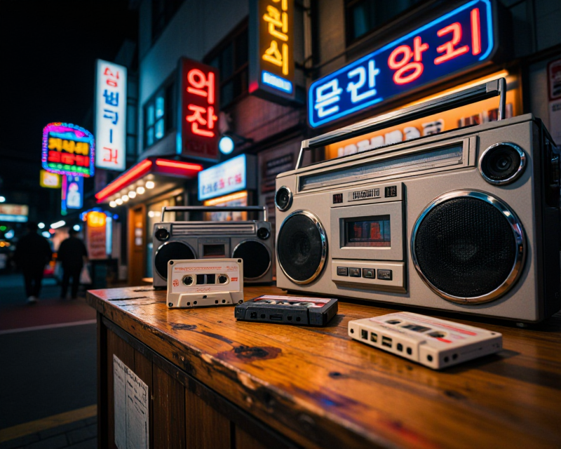 90s Seoul Retro Vibe