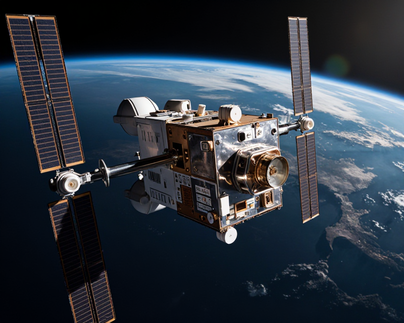 Satellite in Orbit