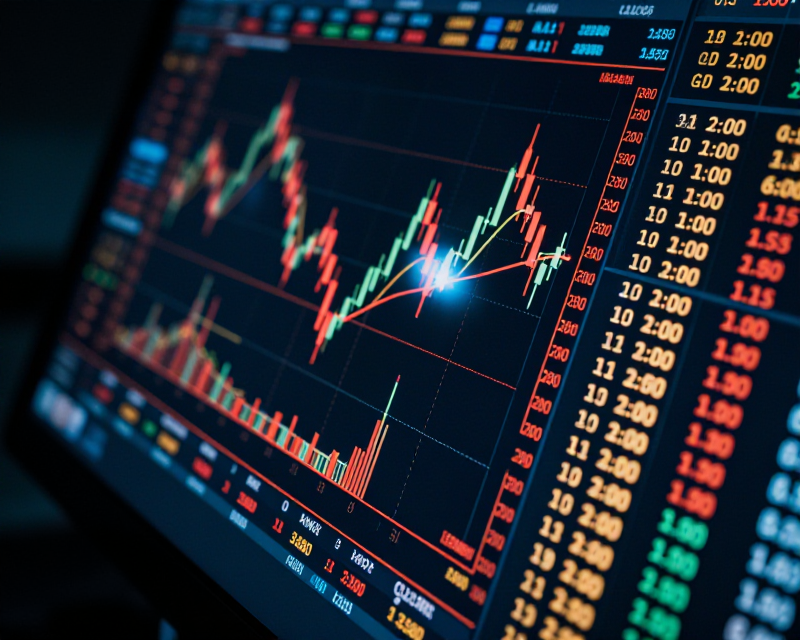 Financial Market Data Display