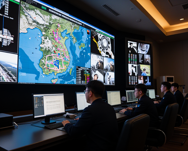 Strategic Military Command Center