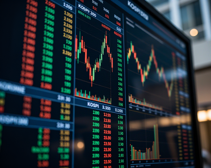 Korean Stock Market Data Visualization