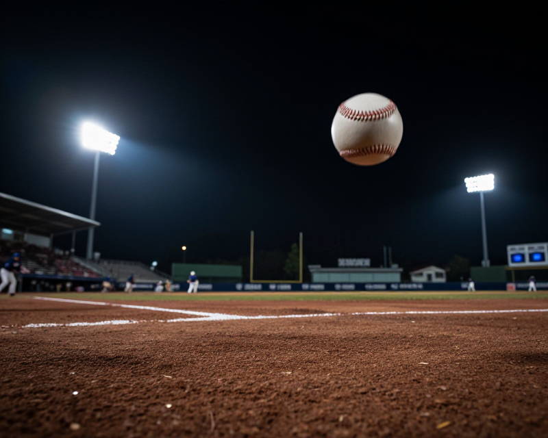 Baseball Night Intensity