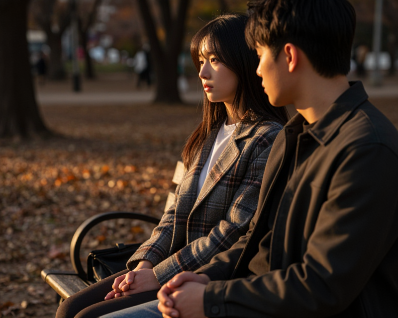A tender moment of connection