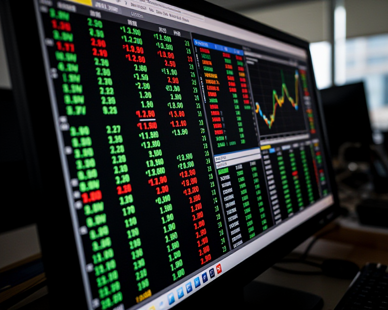 Financial Trading Screen