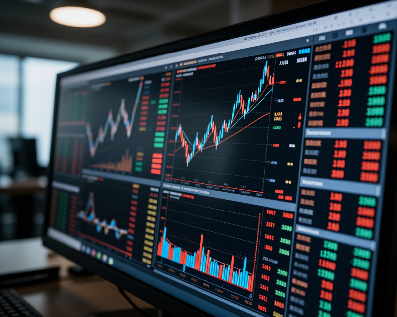 Financial Market Data Visualization