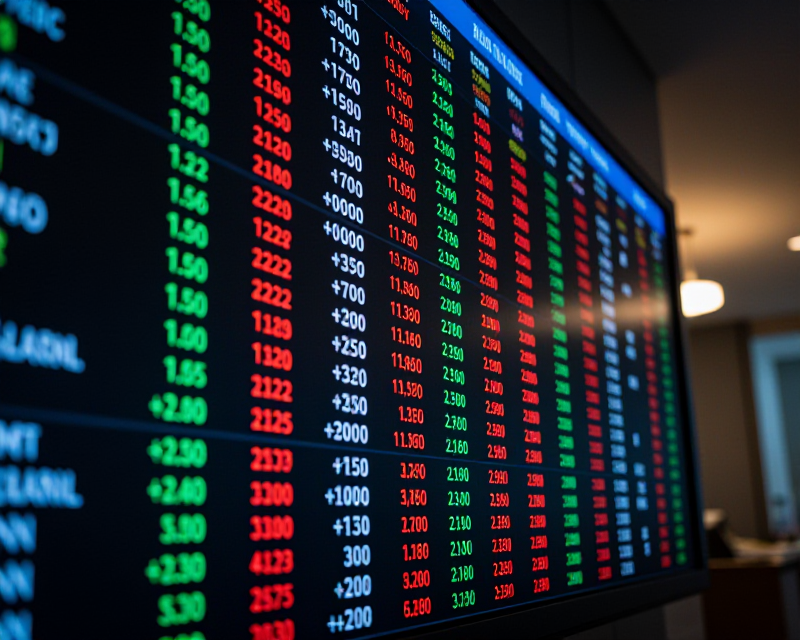 Financial Market Display